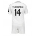 Maillot de foot Real Madrid Aurelien Tchouameni #14 Domicile vêtements enfant 2024-25 Manches Courtes (+ pantalon court)